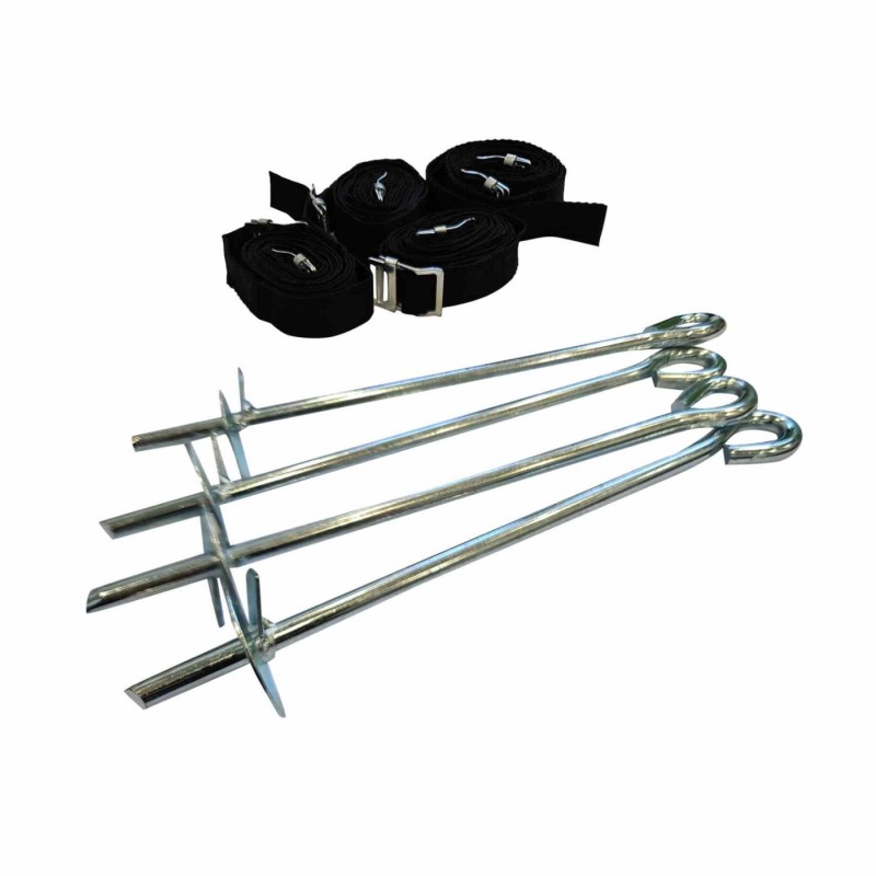 Set de anclajes para camas elásticas MASGAMES