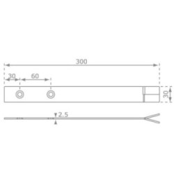 Kit para fazer um baloiço com cantos rectos e redondos