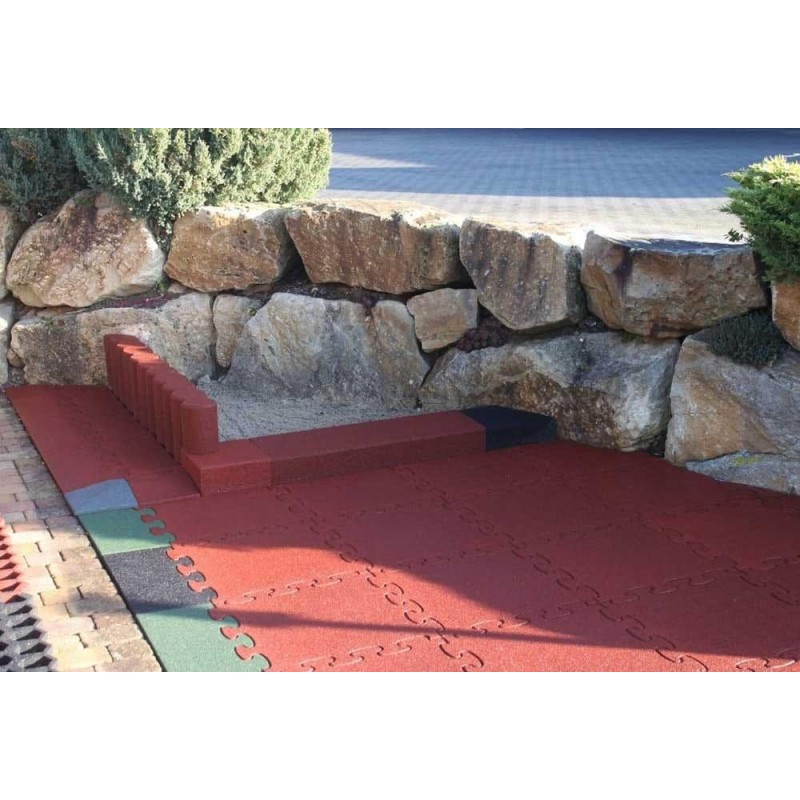 Losetas de caucho Puzzle (hormigón o gravilla)