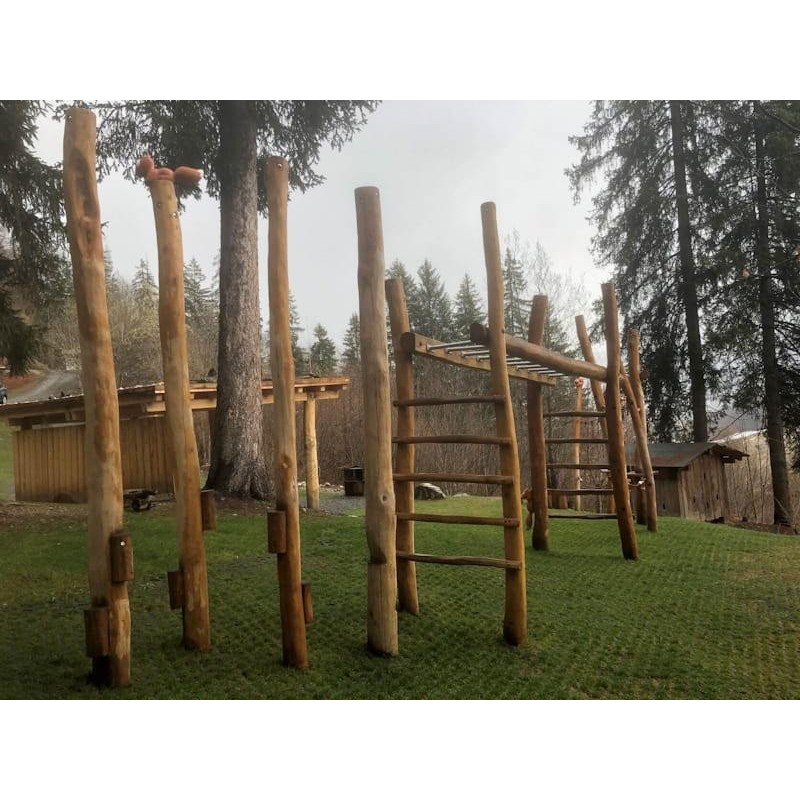 Losetas de caucho para césped