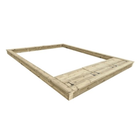 Arenero MASGAMES COVERI CON CUBIERTA Y CAJÓN