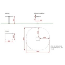 Mesa para la casita infantil Helsinki