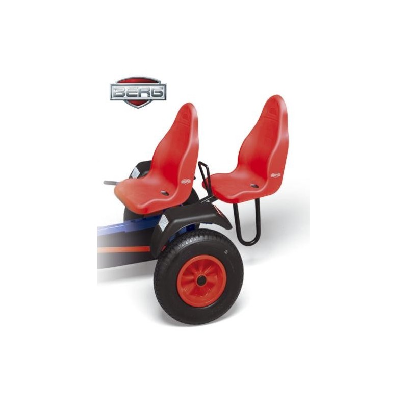 Asiento de pasajero Vermelho.