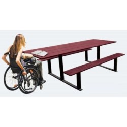 Mesa de exterior Riga para personas con movilidad reducida