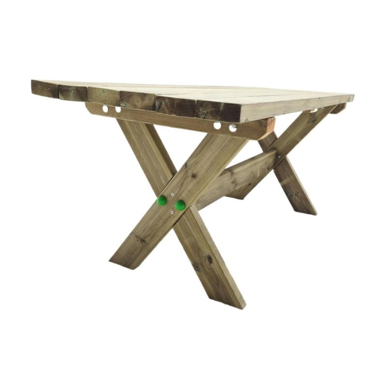 Mesa de madera exterior MASGAMES XERTA 180 cm