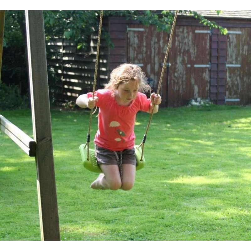 Asiento plano de plástico MASGAMES Verde lima