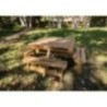 Mesa de picnic cuadrada MASGAMES BALTIC