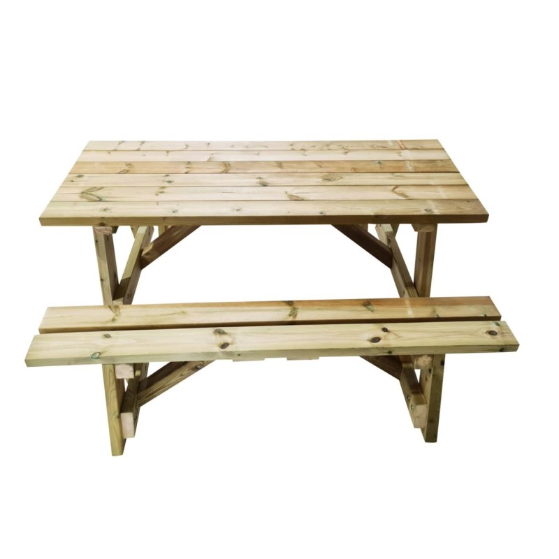 Mesa de picnic MASGAMES ZURICH de madera para exterior