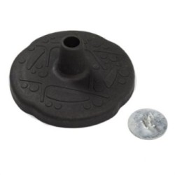 Seient de cautxú i cadenes per Tirolina amb protector