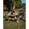 Mesa de picnic MASGAMES MUNICH 240 de madera para exterior