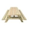 Mesa de picnic MASGAMES MUNICH 180 de madera para exterior