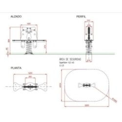 Balancín muelle doble DON CUCO