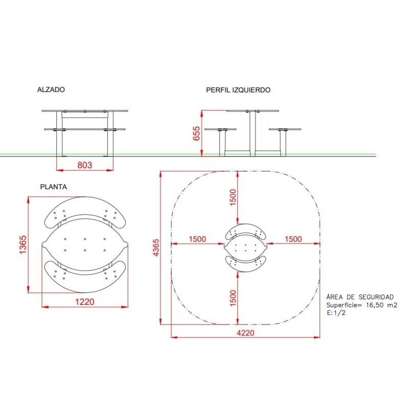 Mesita infantil LIMÓN