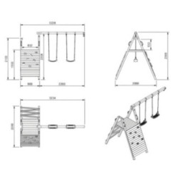 Módulo para parques infantis MASGAMES: @Aventura XL
