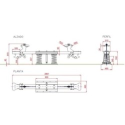 Balancín sube y baja NODON