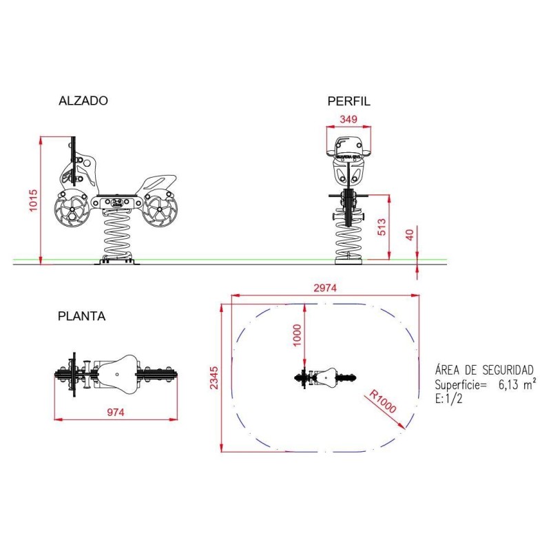 Molla Simple Moto Guàrdia Civil