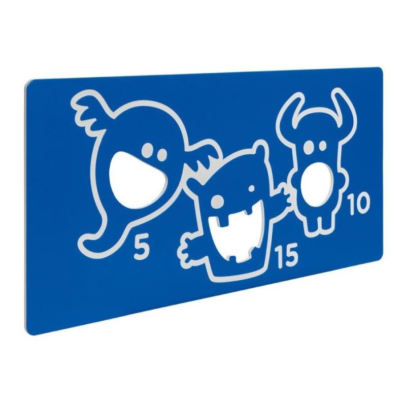 Painel de jogos Score Table com postes de madeira