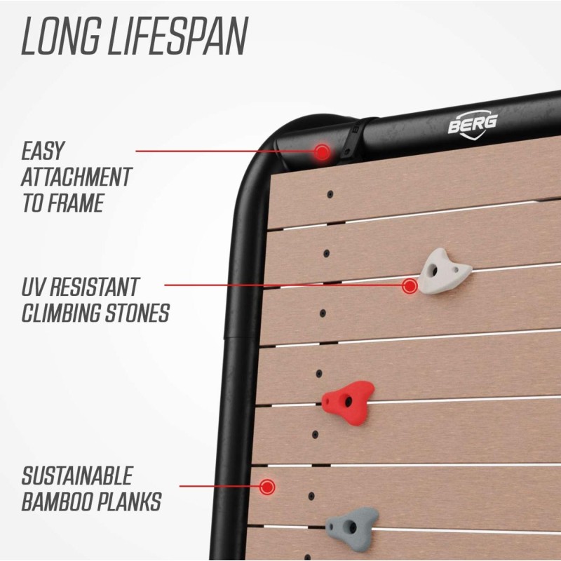 Pared de escalada para BERG Playbase