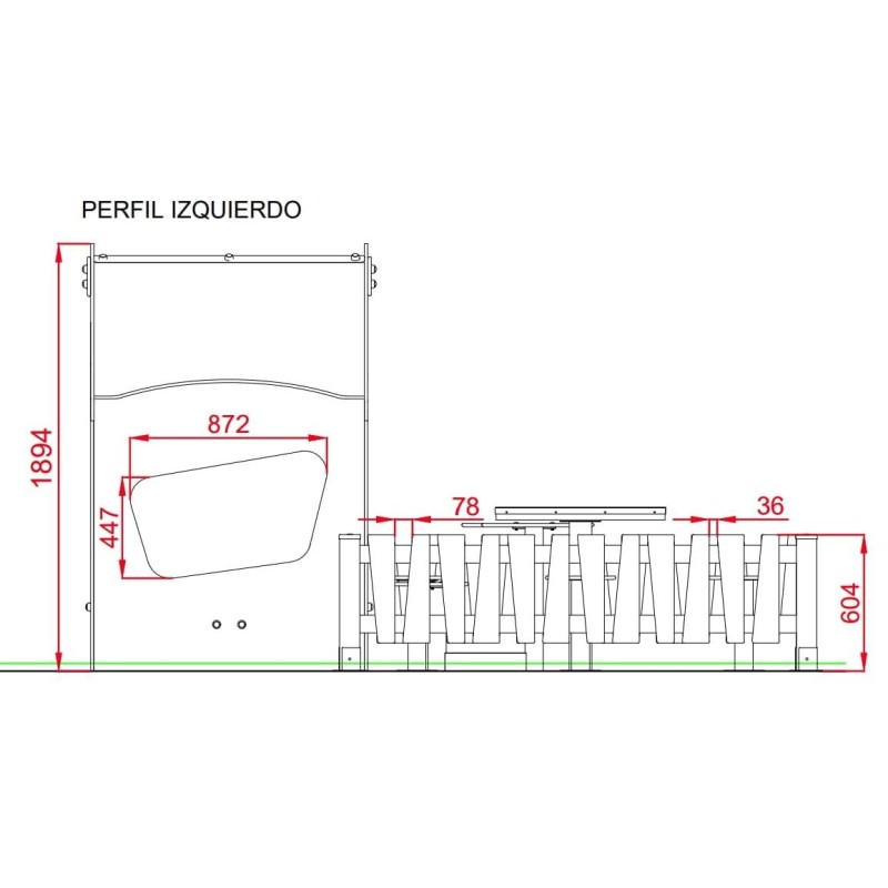 Parc infantil KARELIA adaptat