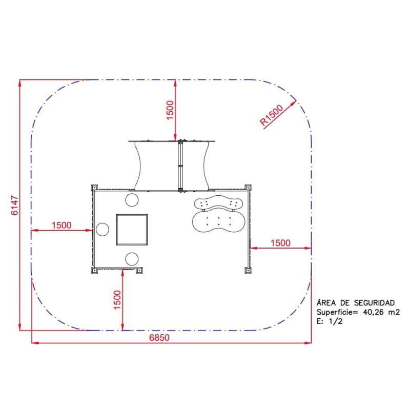 Parc infantil KARELIA adaptat
