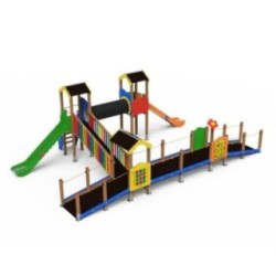 Parque infantil ASIA adaptado