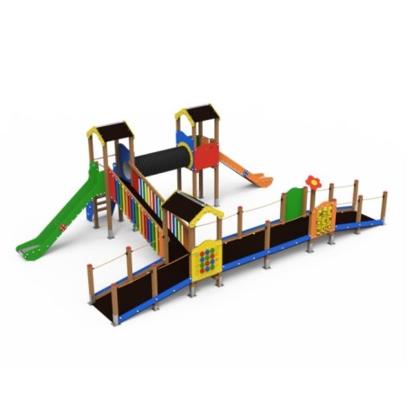 Parque infantil ASIA adaptado