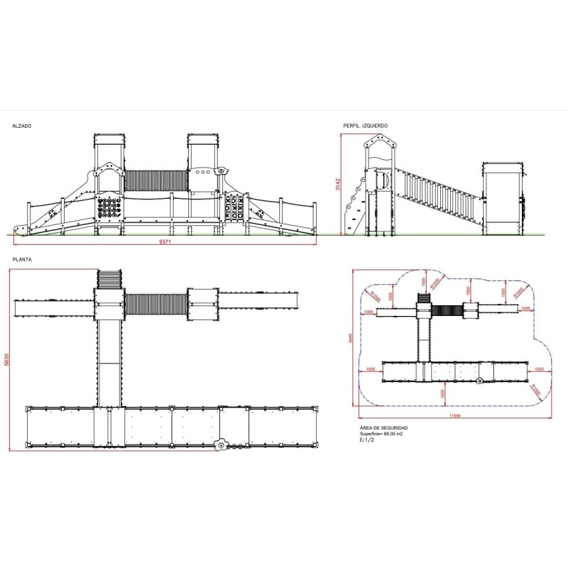 Parque infantil ASIA adaptado