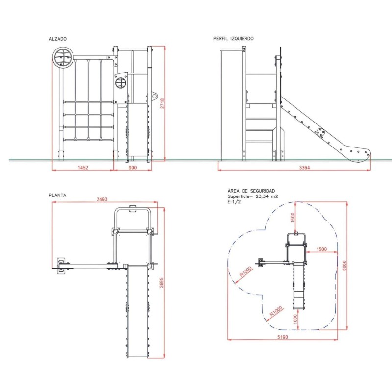 Parque infantil BASQUET