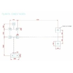 Parc infantil BEISBOL amb gronxador doble