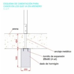 Parc infantil BEISBOL amb gronxador doble