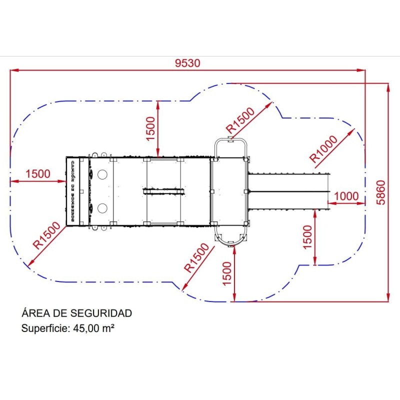 Parque infantil CAMIÓN DE BOMBEROS