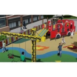 Parque infantil CAMIÓN DE BOMBEROS