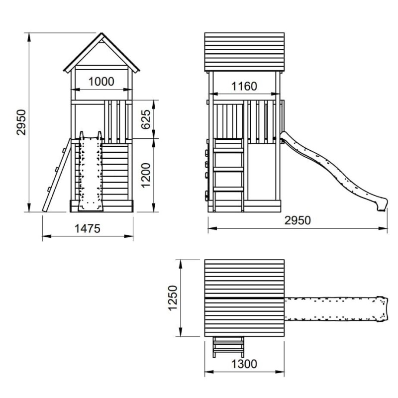 Parque infantil Masgames Canigó L