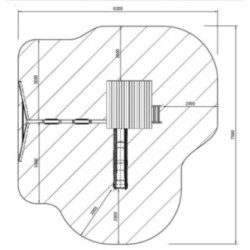 Parque infantil Masgames Canigó L + Columpio
