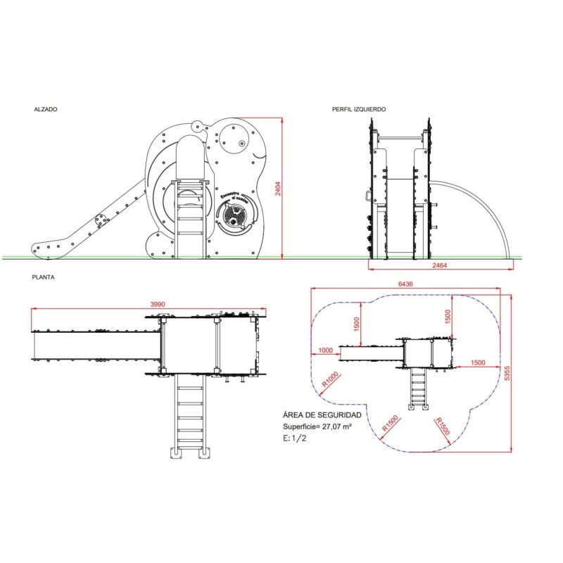 Parque infantil do Caracol