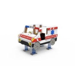 Balancín de muelle coche ambulancia