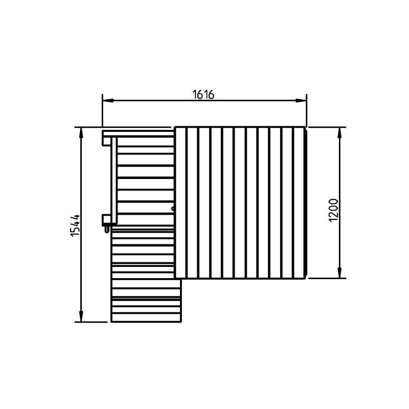 Parque infantil Masgames Cascade L + Columpio