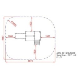 Parque infantil CASITA ELEVADA BASILEA