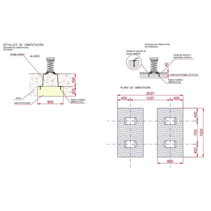 Balancí de molla cotxe ambulància