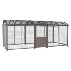 Refugi per a bicicletes amb porta Volta XL