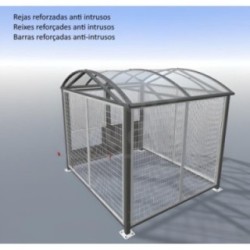 Refugi per a bicicletes amb porta Volta XL