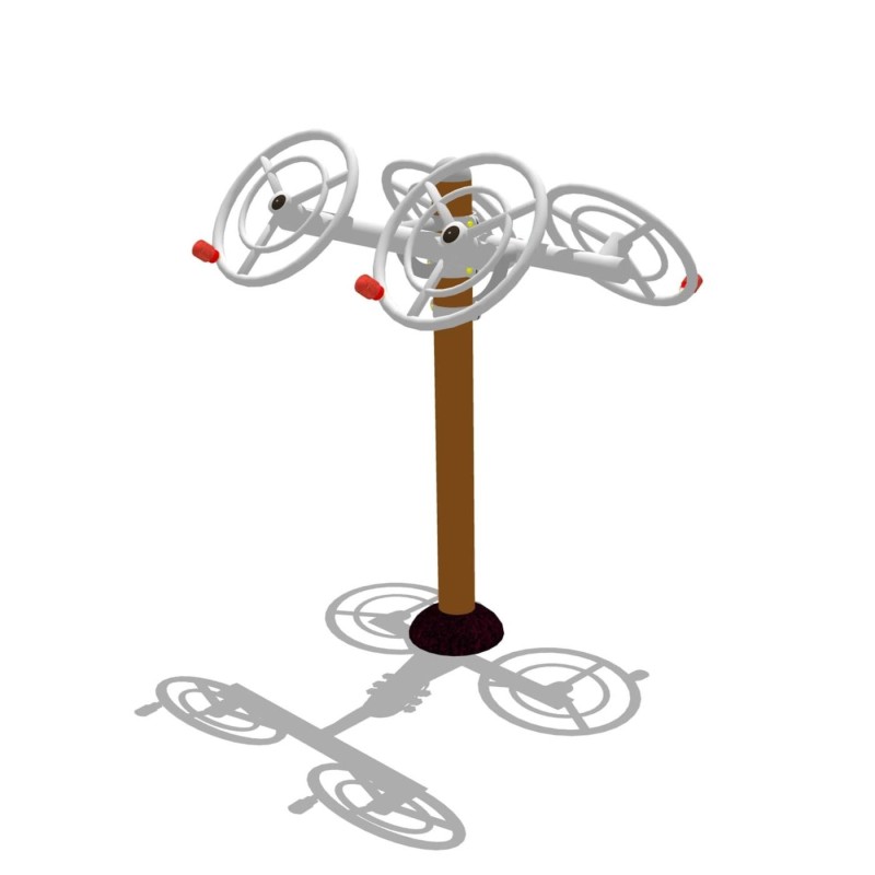 Aparell Biosaludable Remolí doble (Volants)