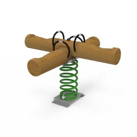 Balancín de muelle CANILLO de 4 plazas