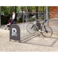 Aparcabicicletas de 16 plazas