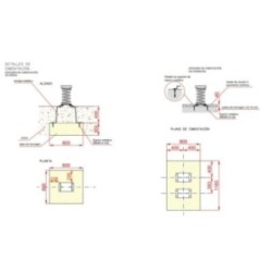 Balancín muelle cuadruple MARIPOSA