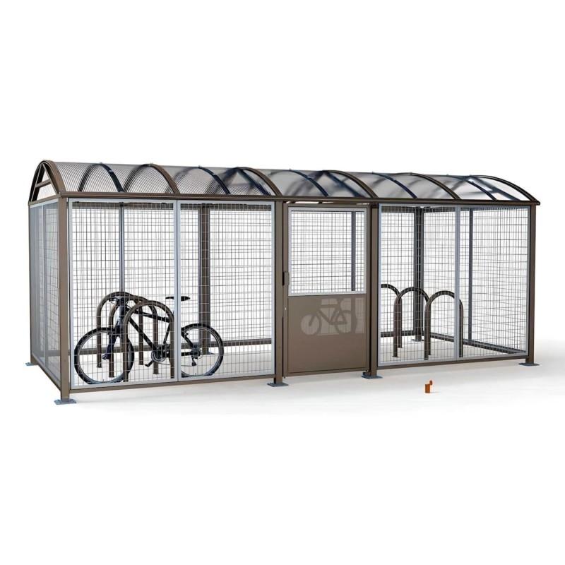 Arc suport bicicletes ALPE D'HUEZ Ø 60mm (Galvanitzat + Pintat)