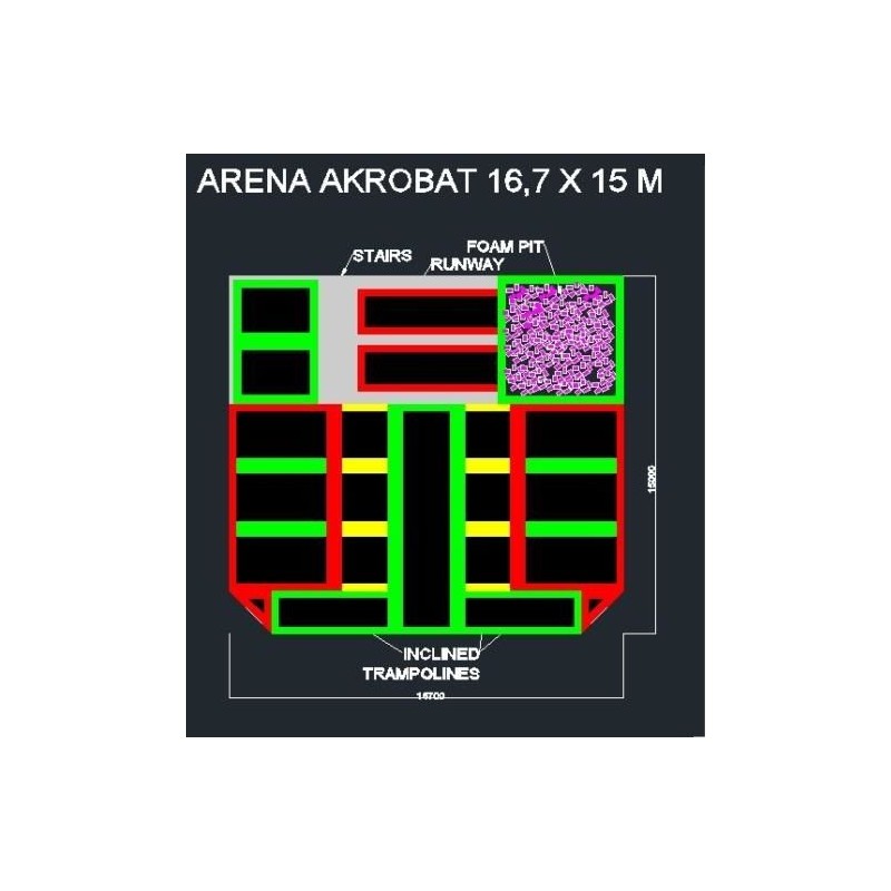 Arena Trampoline Park proyecto 3
