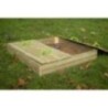 Caixa de Areia com tampa de madeira MASGAMES OBEN