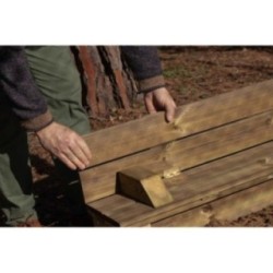 Arenero MASGAMES Tectum con Tapa de Madera plegable