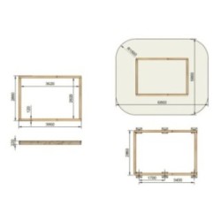 Arenero MASGAMES COVERI con cubierta